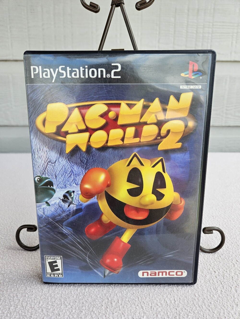 PS2 Pac-Man World 2 Sony PlayStation 2 Black Label CIB Manual Namco Memory Card